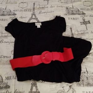 North Style Belted Dress